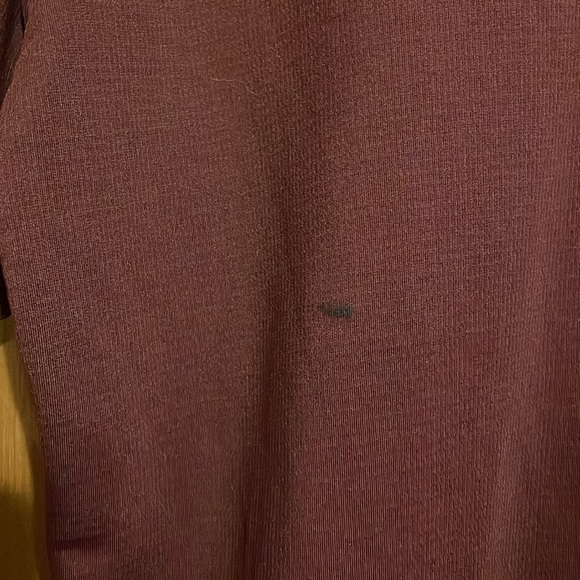 •NIKE•MEN'S MAROON FOOTBALL POLO COLLAR SHIRT SIZE MEDIUM - Picture 6 of 9